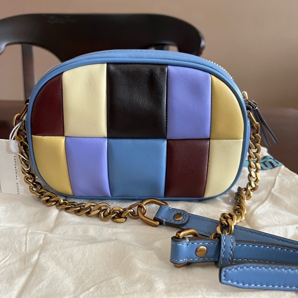 Tory Burch Kira patchwork small camera bag Multi color - Picture 7 of 9